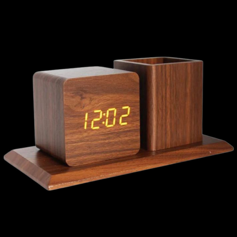 Wooden Digital Clock