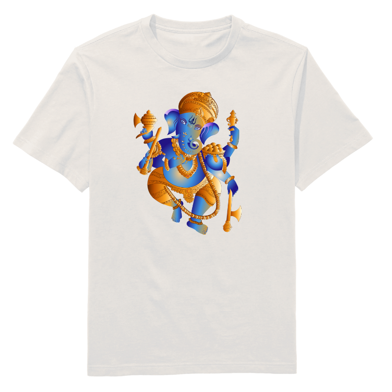 Vinayaka Chaturthi Round Neck T-Shirt