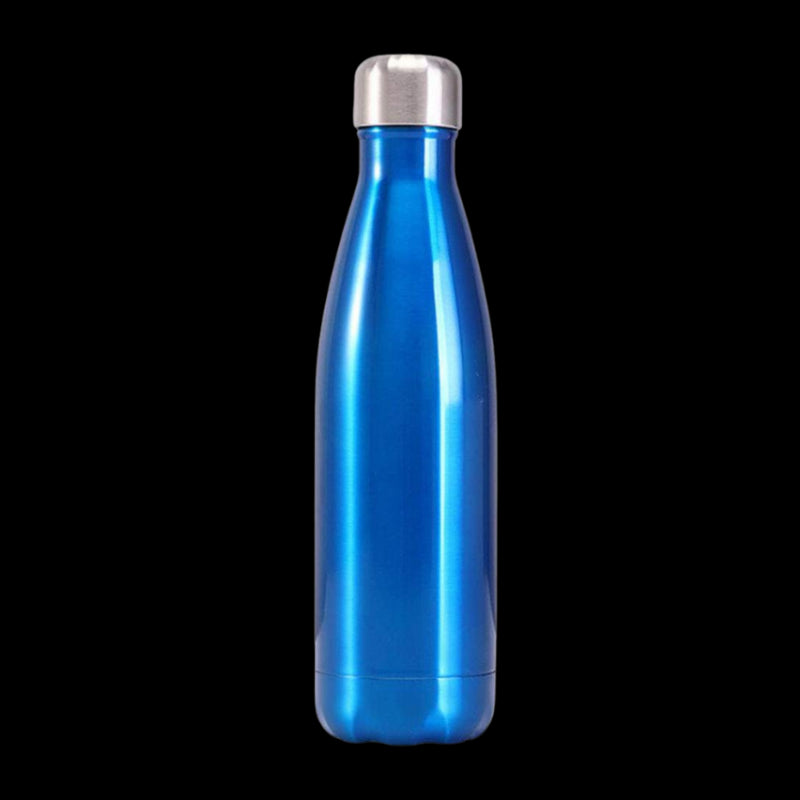 Profes Steel Desk Bottle  (Blue)