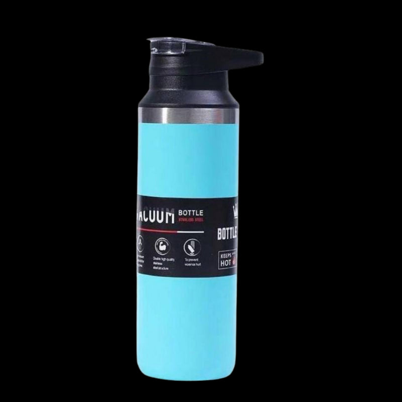 Hot & cold vacuum bottle (Blue)