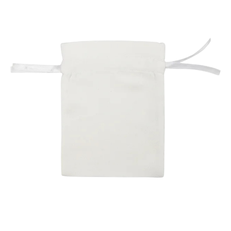 Customized  Double Sided Plush drawstring bag Pack