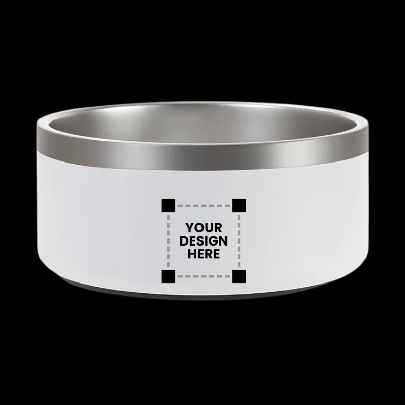 Customized dog bowl