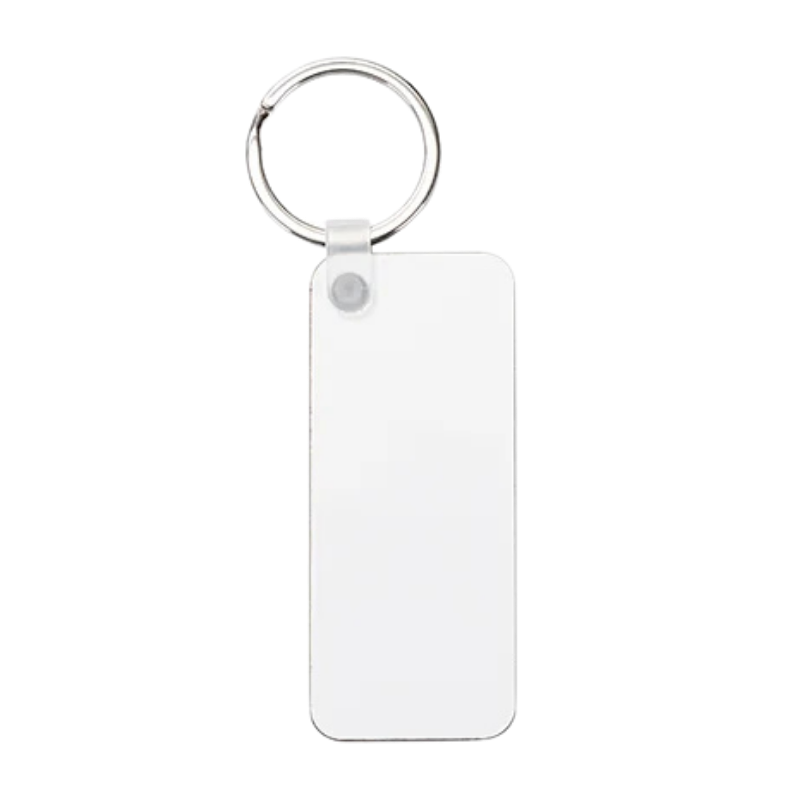 Customized Hardboard Rectangular Key Ring