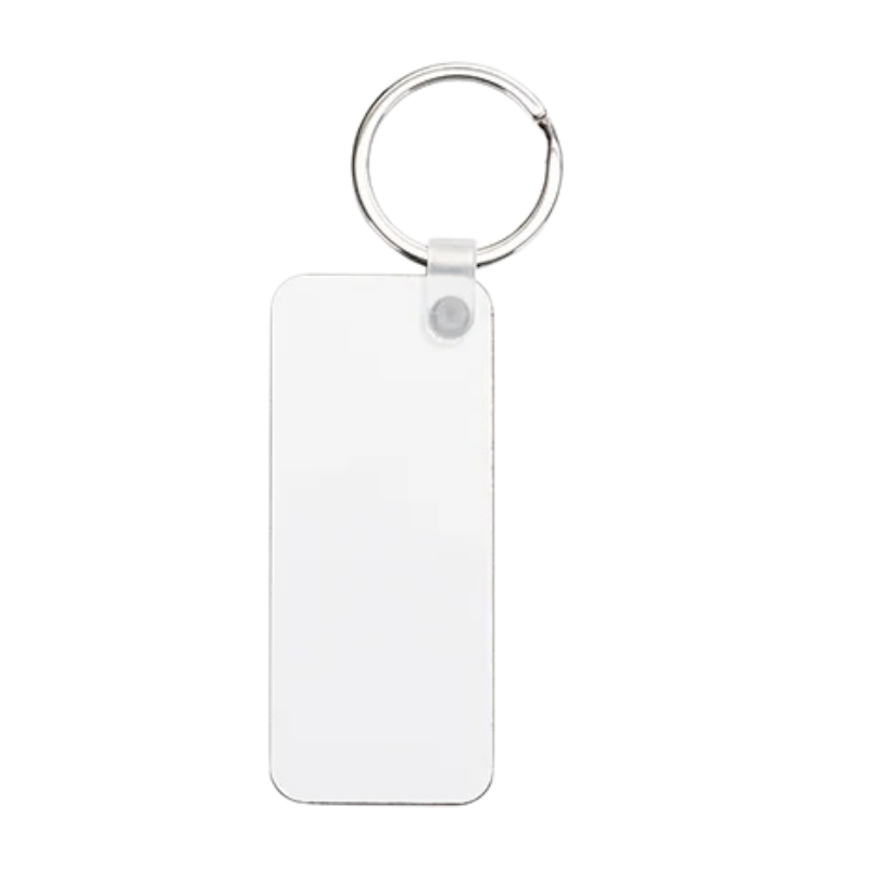 Customized Hardboard Rectangular Key Ring
