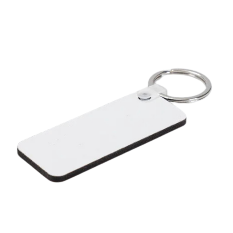 Customized Hardboard Rectangular Key Ring