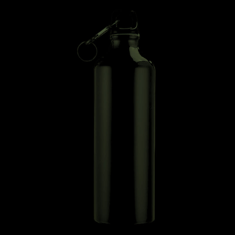 Aluminum Metal Glossy Bottle (Black)
