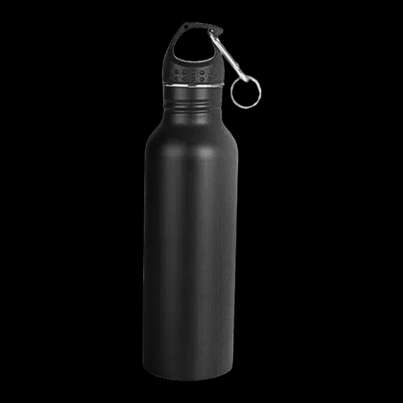 Robust Steel Water Bottle With Break Proof And Leak Proof (Black)