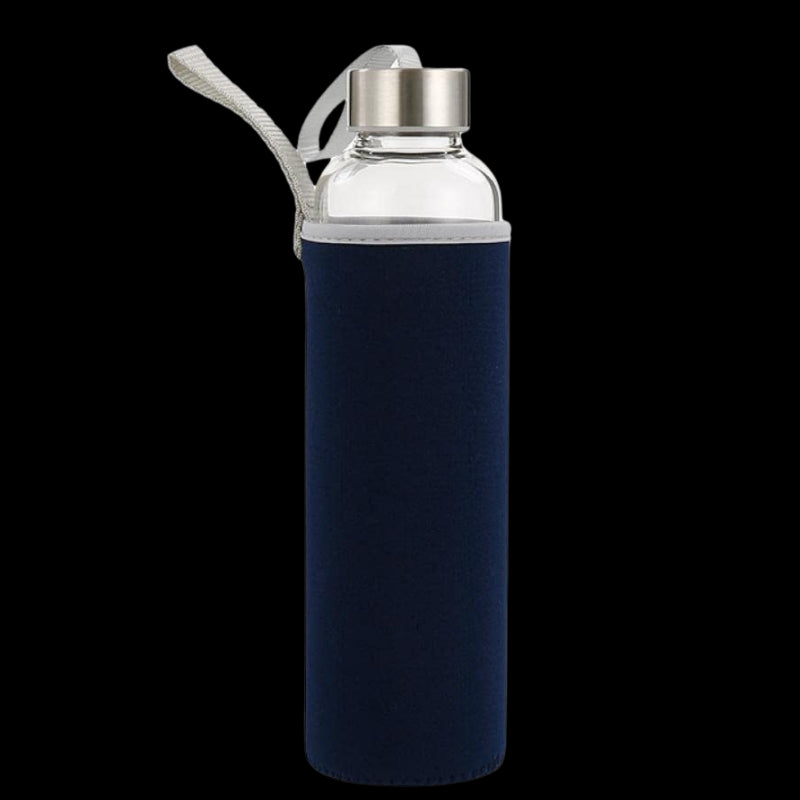 Borosilicate Glass Bottle With Silicone Pouch