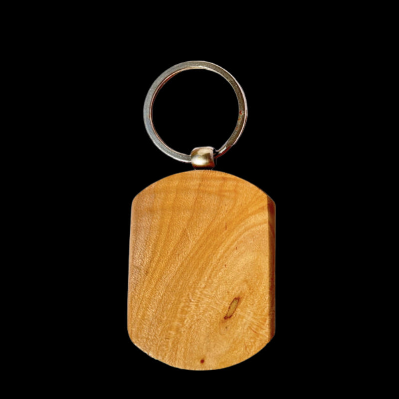 Bamboo Keychain