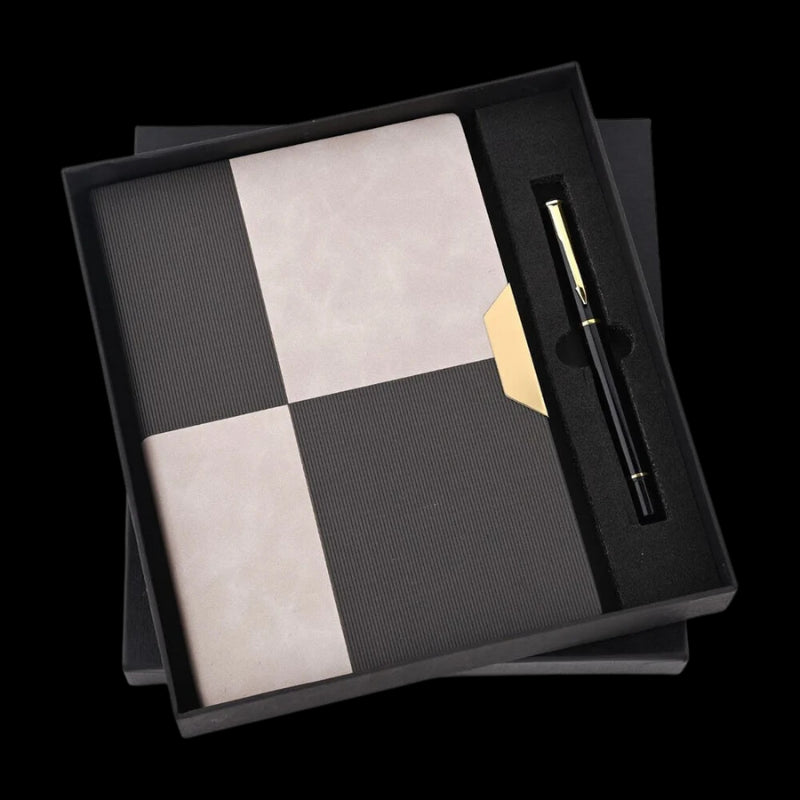 Blocks Deisgn A5 Notebook And Pen Set
