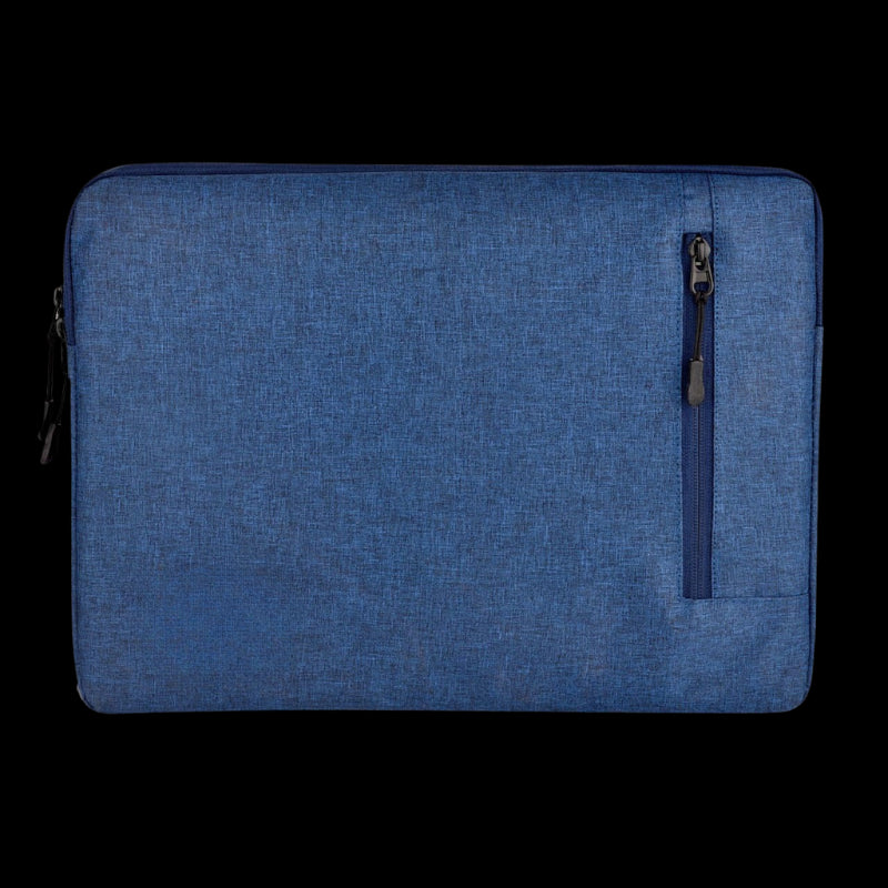 Leather Laptop Sleeve (Blue)