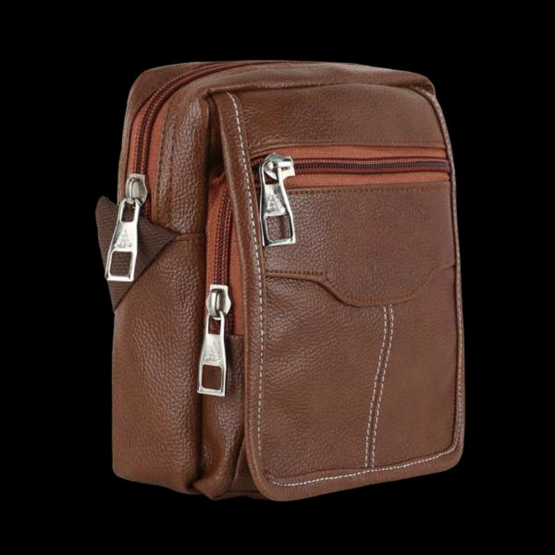LuxeStash Leather Sling