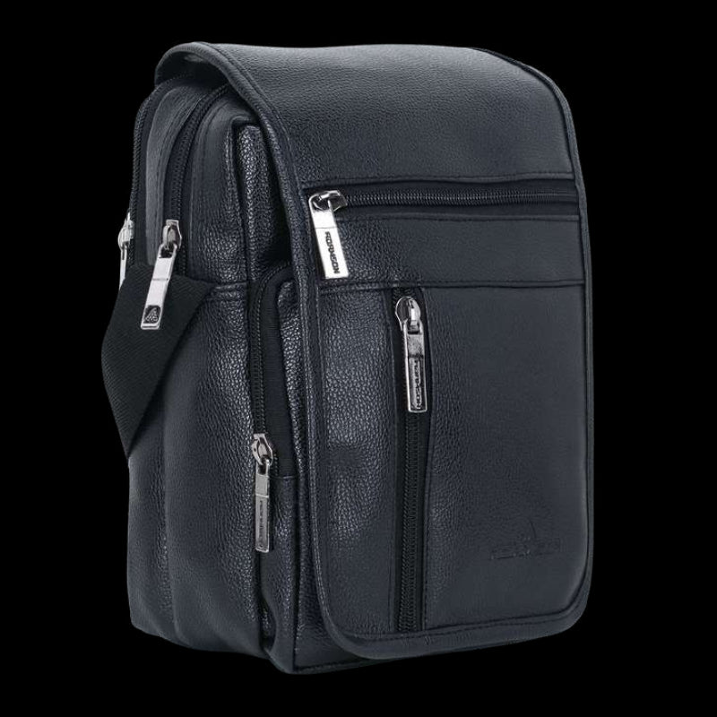 Ruston Messenger Sling Bag (Black)
