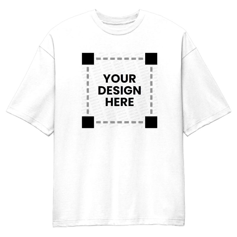 Customized Plain Oversized T-Shirt