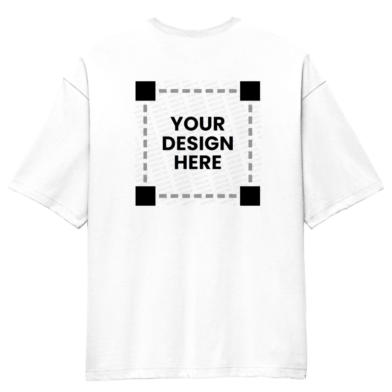 Customized Plain Oversized T-Shirt