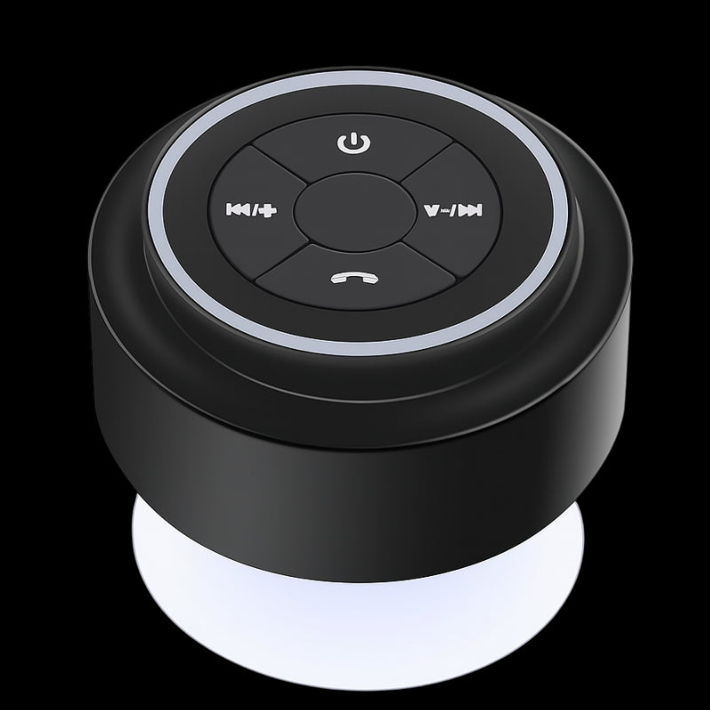 Round bluetooth speaker