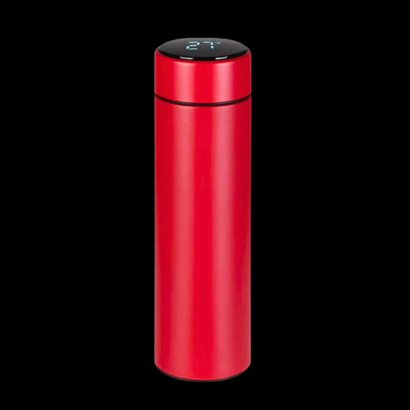Temperature Display Bottle (Red)