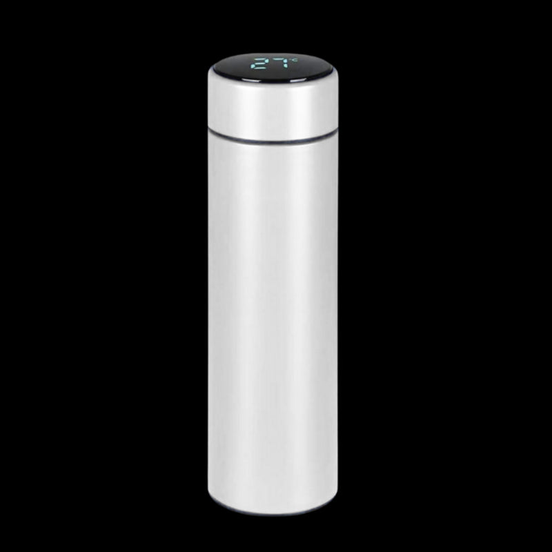 Temperature Display Bottle (White)
