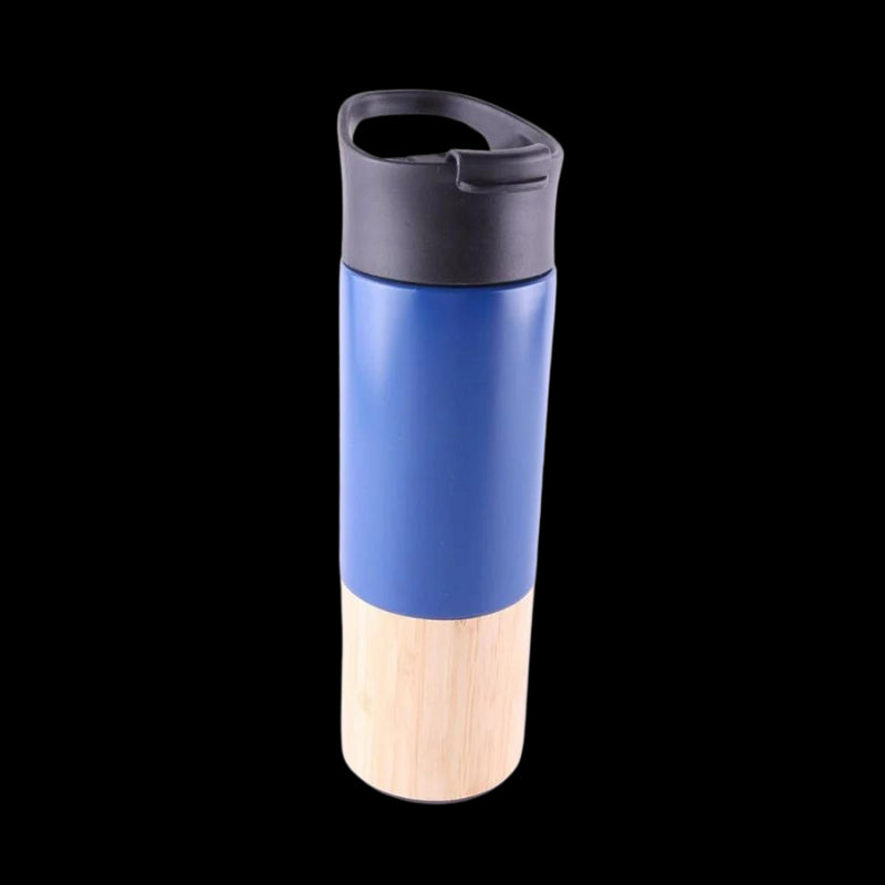 Bottom Bamboo Bottle (Blue)
