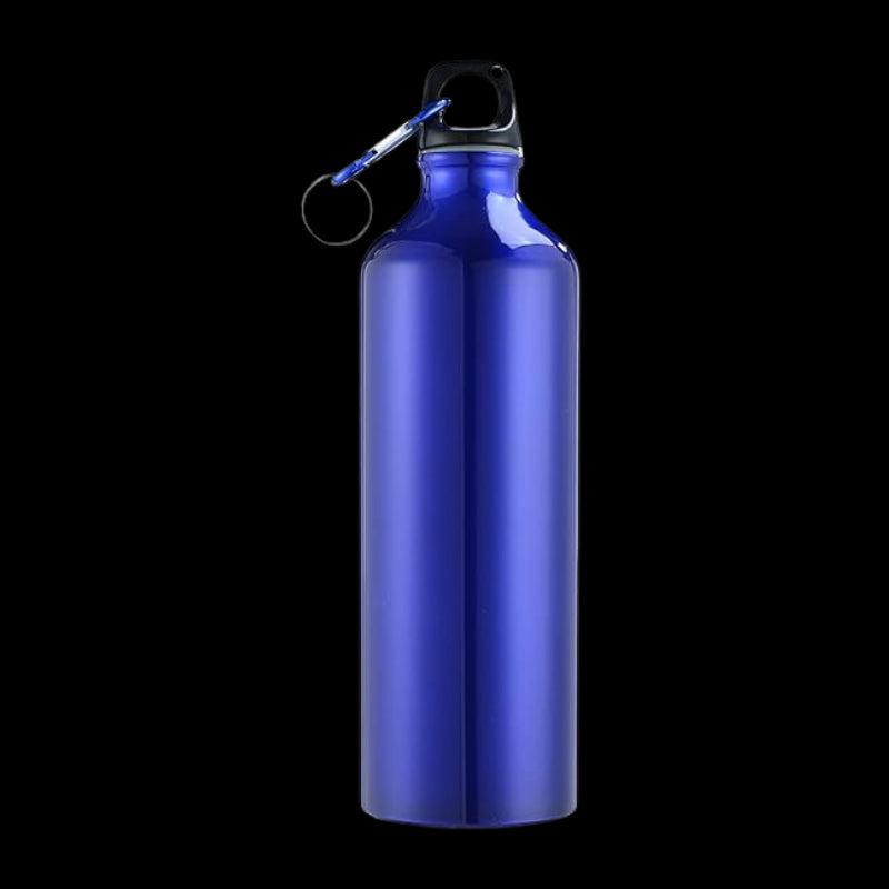 Aluminum Metal Glossy Bottle (Blue)