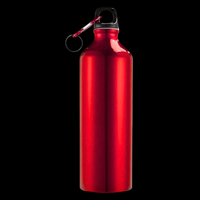 Aluminum Metal Glossy Bottle (Red)