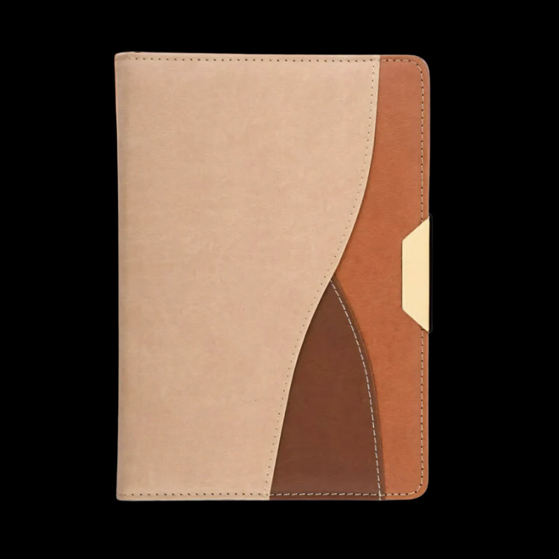 Artisan Wave Notebook (Brown)