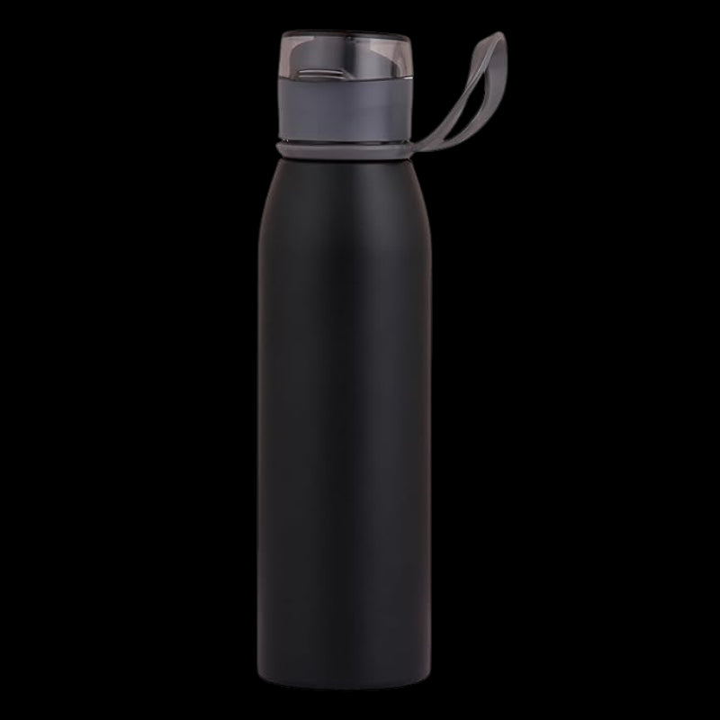 Stainless Steel Bottle With Handle (Black)