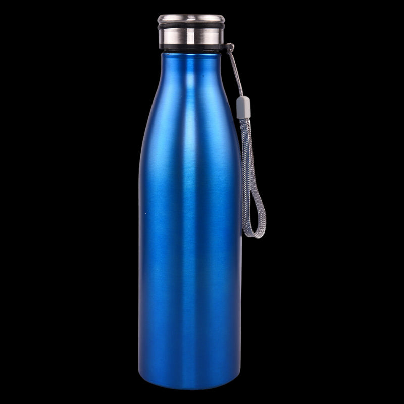 Hight Quality Stainless Steel Bottle  With String (Blue)