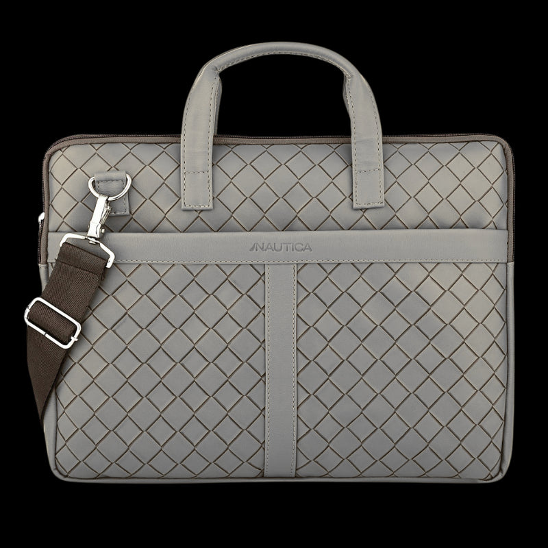 Naurica Laptop Bag Checks (Gray)