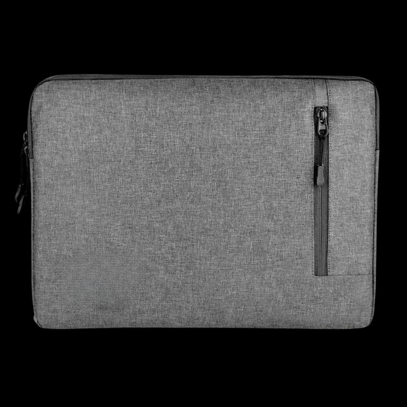 Leather Laptop Sleeve (Gray)