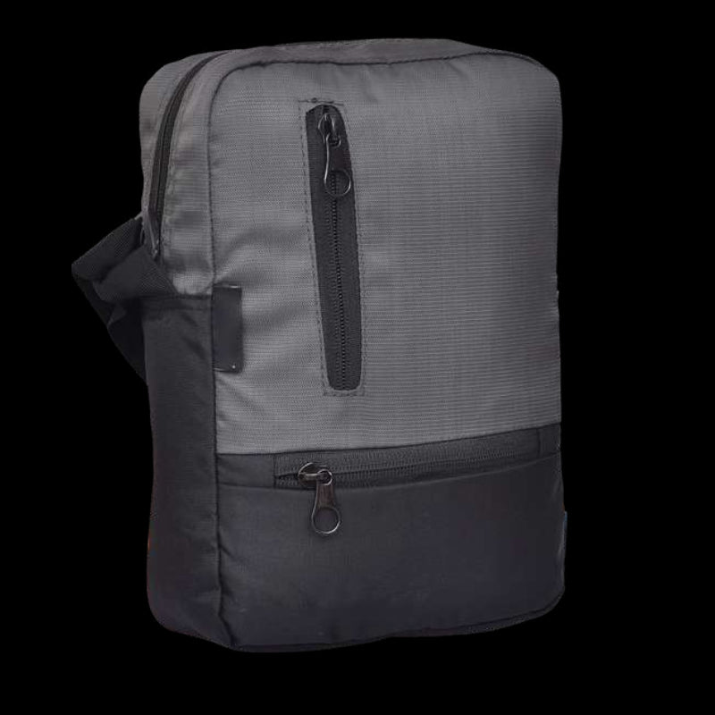 ZipStream Crossbody Bag (Grey)
