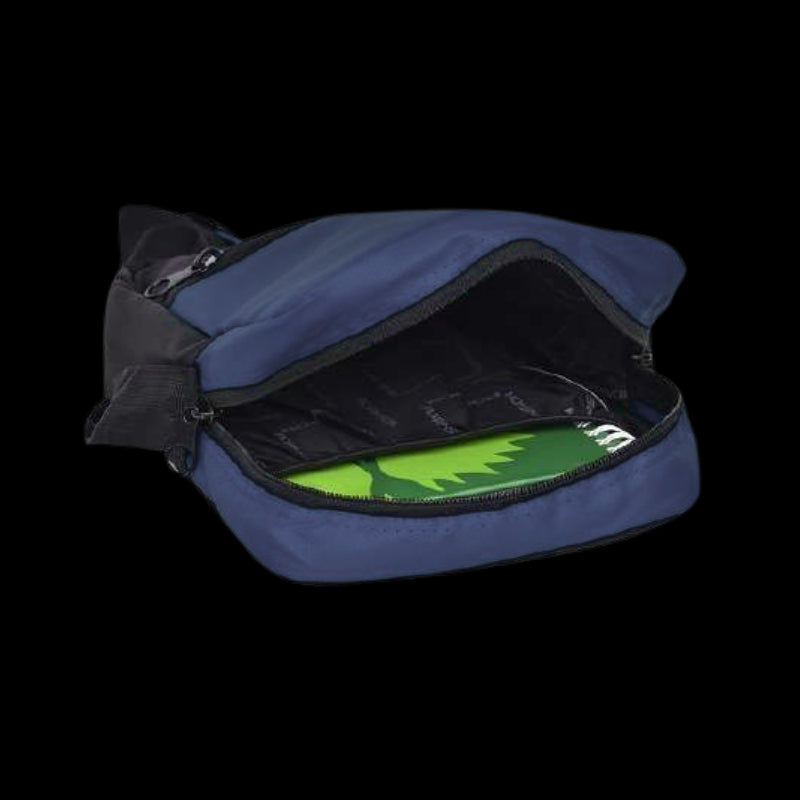 ZipStream Crossbody Bag (Blue)