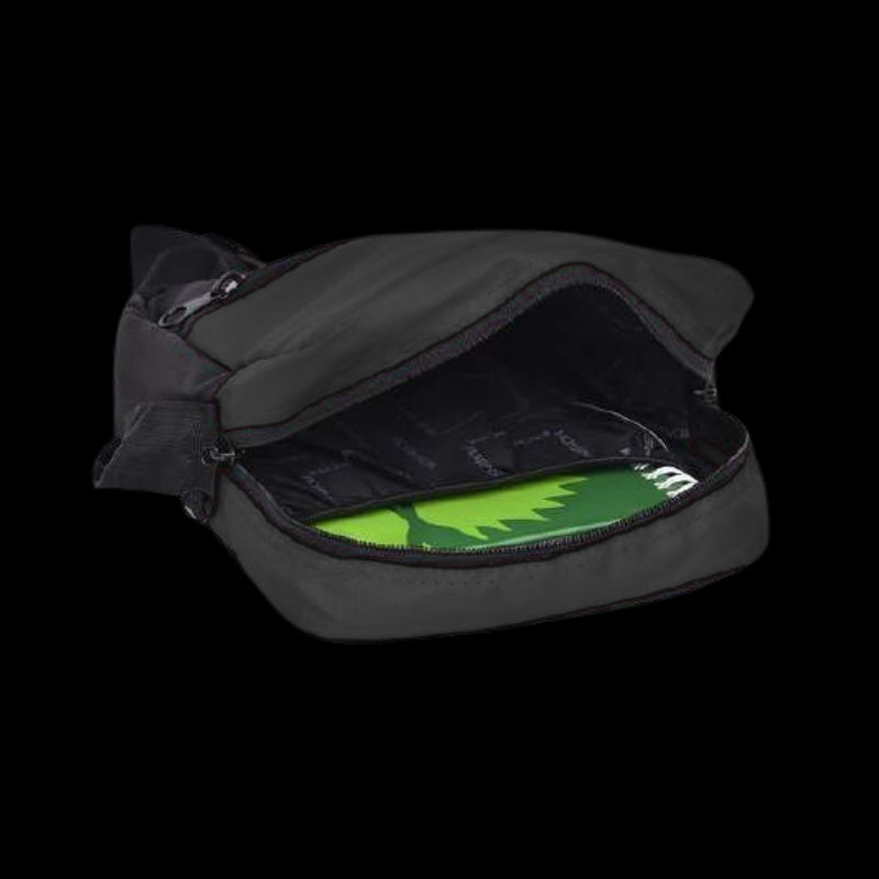 ZipStream Crossbody Bag (Black)