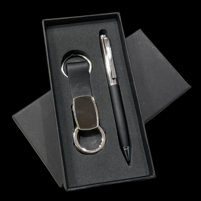 Team Emblem Key Chain And Pen Kit (Sliver)