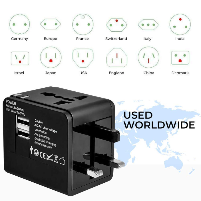 Multiple plug adapter