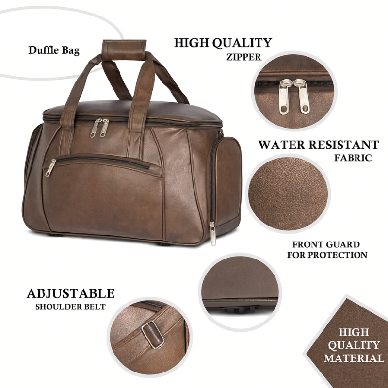 Heritage Voyager Duffle (Brown)