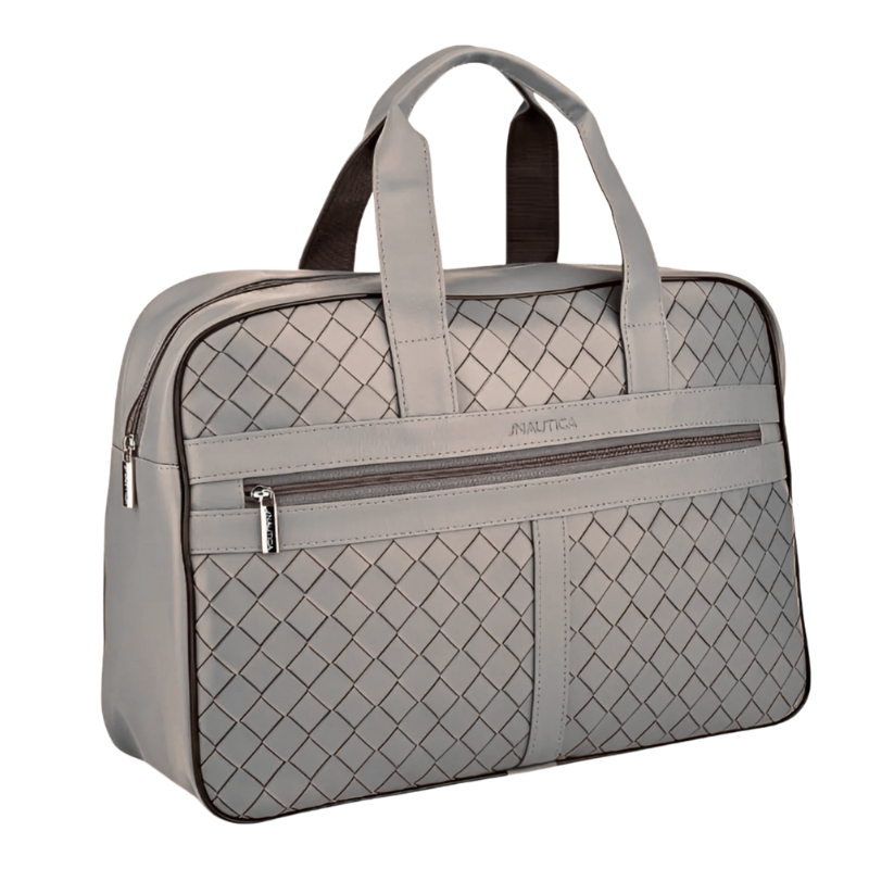 Nautica Duffel Bag Checks (Gray)