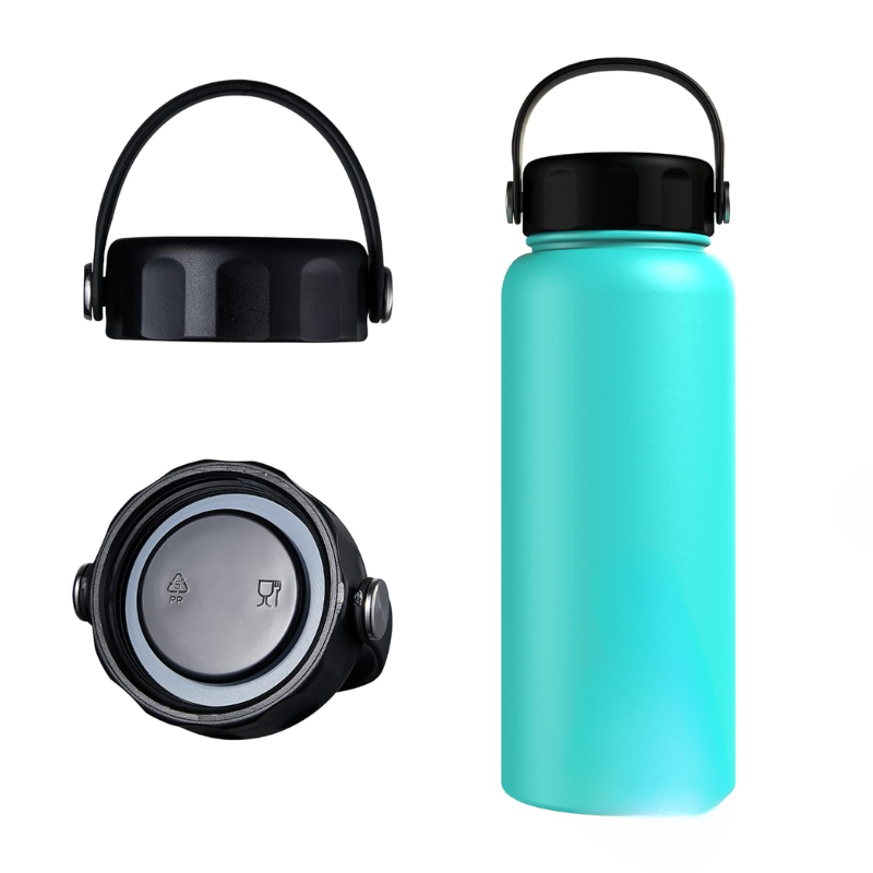 Desk Dazzle Stainless Water Bottle (Blue)