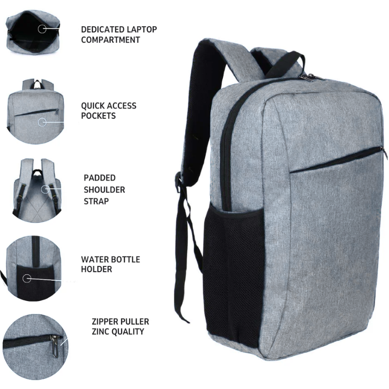 Corporate Linen Bagpack (Grey)