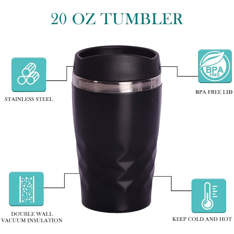 Steel Opulence Mug (Black)