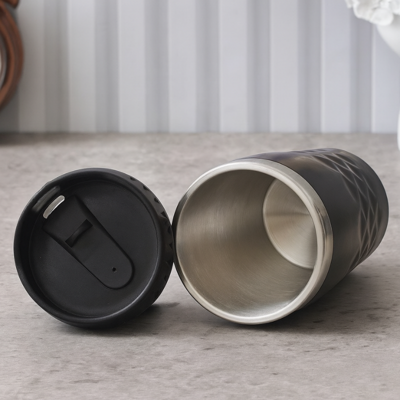 Steel Opulence Mug (Black)